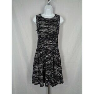 Grey State Marled Knit Emalie Dress Size 2 Sleeveless Fit Flare New